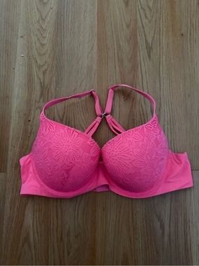 Aerie real sunnie demi Lace Push-Up Bra Pink 36C